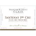 Francoise & Denis Clair Santenay Clos des Mouches Premier Cru 2015 Front Label