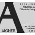 Weingut Aigner Kremser Weinzierlberg Riesling 2013 Front Label
