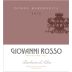 Giovanni Rosso Donna Margherita Barbera 2015 Front Label