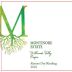 Montinore Estate Almost Dry Riesling 2016 Front Label