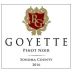 Robert Goyette Pinot Noir 2016 Front Label