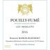 Domaine Masson-Blondelet Pouilly Fume Les Angelots 2016 Front Label