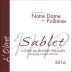 Notre Dame des Pallieres Cotes du Rhone Villages Sablet L'Olivet 2016 Front Label