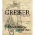 Gresser Vineyard Recumbent Riesling 2012 Front Label