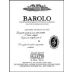 Bruno Giacosa Barolo Falletto 1997 Front Label
