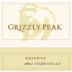 Grizzly Peak Winery Reserve White Tempranillo 2014 Front Label