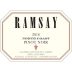 Ramsay Pinot Noir 2016 Front Label