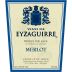 Vino de Eyzaguirre Merlot 2016 Front Label