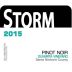 Storm Wines Duvarita Vineyard Pinot Noir 2015 Front Label