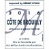 Guy Breton Cote-de-Brouilly 2016 Front Label