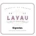 Lavau Gigondas 2015 Front Label