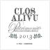 Clos Alivu Rose 2017 Front Label
