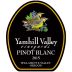 Yamhill Pinot Blanc 2015 Front Label