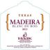 Haak Vineyard & Winery Madeira Blanc du Bois 2013 Front Label