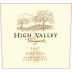 High Valley Rose 2017 Front Label