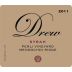 Drew Mendocino Ridge Perli Vineyard Syrah 2011 Front Label