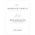 Happy Canyon Vineyards Barrack Blanc 2013 Front Label
