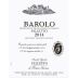Bruno Giacosa Barolo Falletto 2014 Front Label