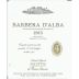 Bruno Giacosa Falletto Barbera d'Alba 2015 Front Label