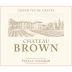 Chateau Brown Blanc 2017 Front Label
