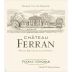Chateau Ferran Blanc 2017 Front Label