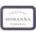 Chateau Hosanna 2017 Front Label