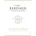Beringer Bancroft Ranch Cabernet Sauvignon 2013 Front Label