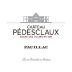 Chateau Pedesclaux 2017 Front Label