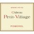 Chateau Petit Village 2017 Front Label