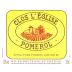 Clos L'Eglise Pomerol 2017 Front Label