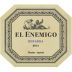 El Enemigo Bonarda 2014 Front Label