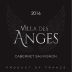Jeff Carrel Villa des Anges Cabernet Sauvignon 2016 Front Label