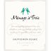 Menage a Trois Sauvignon Blanc 2016 Front Label