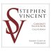 Stephen Vincent Cabernet Sauvignon 2016 Front Label