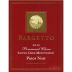 Bargetto Pommard Clone Pinot Noir 2015 Front Label