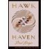 Hawk Haven Vineyard and Winery Pinot Grigio 2015 Front Label