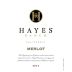 Hayes Ranch Merlot 2012 Front Label