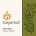 Weingut Geyerhof Rosensteig Gruner Veltliner 2010 Front Label