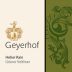 Weingut Geyerhof Hoher Rain Gruner Veltliner 2012 Front Label