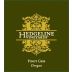 Hedgeline Vineyards Pinot Gris 2012 Front Label