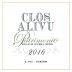 Clos Alivu Rouge 2016 Front Label
