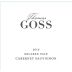 Thomas Goss Cabernet Sauvignon 2016 Front Label