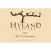 Hyland Estates Riesling 2016 Front Label