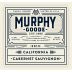 Murphy-Goode California Cabernet Sauvignon 2015 Front Label