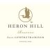 Heron Hill Winery Reserve Gewurztraminer 2012 Front Label