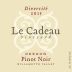 Le Cadeau Vineyard Diversite Pinot Noir 2015 Front Label