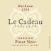 Le Cadeau Vineyard Rocheux Pinot Noir 2015 Front Label