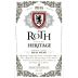 Roth Estate Heritage Red 2015 Front Label