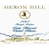 Heron Hill Winery Late Harvest Vidal Blanc 2007 Front Label