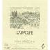 San Leonino Salivolpe Syrah 1995 Front Label